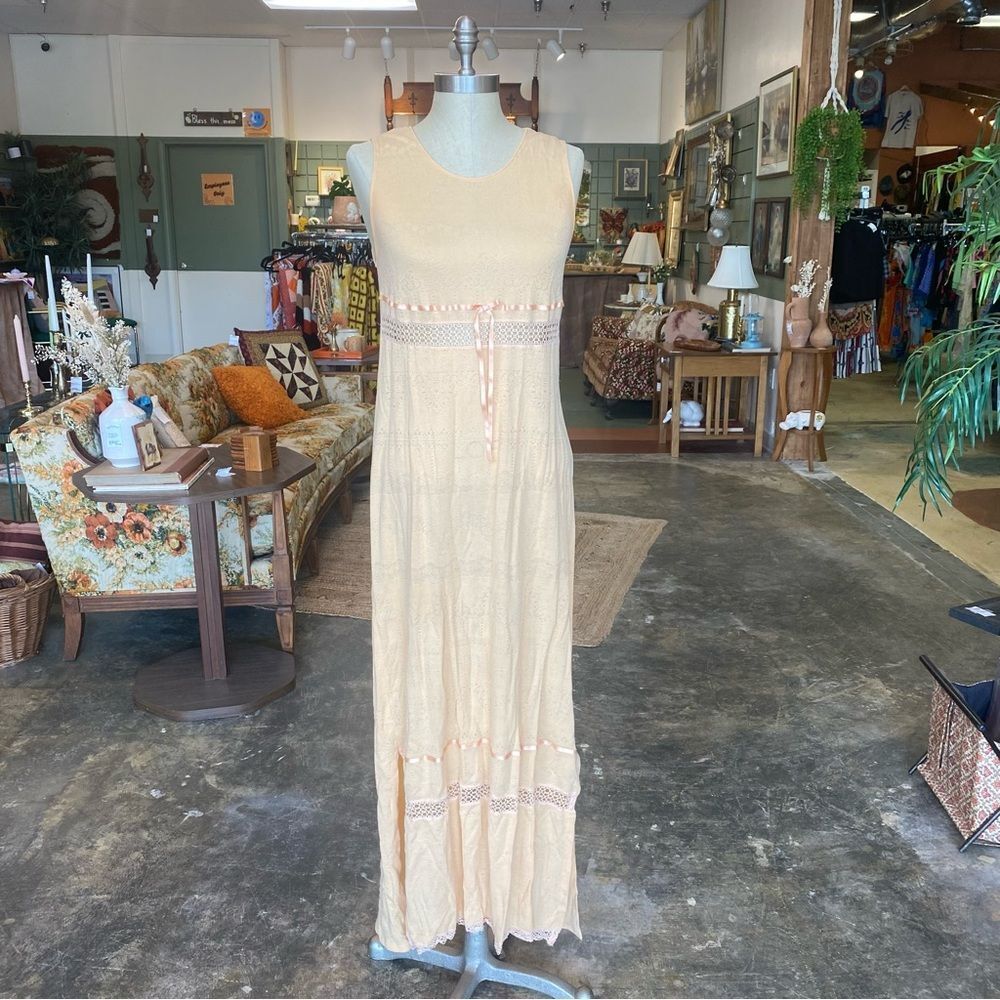 Vintage Joelle eyelet lace Dress